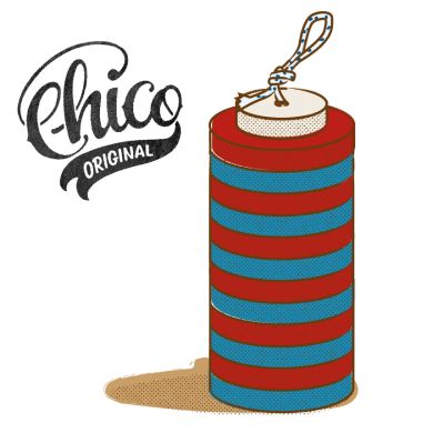 Jeu de Chico Original - Bleu-Rouge
