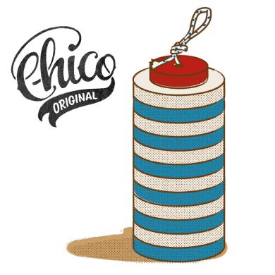 Jeu de Chico Original - Bleu-blanc